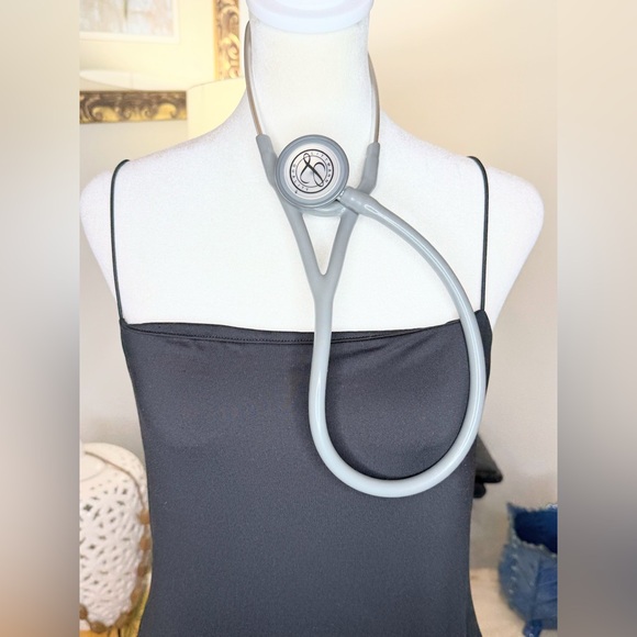 3M Littmann Cardiology III Stethoscope Gray Dual Head Adult Pediatric - Picture 3 of 13